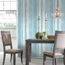 1 x RoomMates RMK9061WP Light Blue Watercolor Stripe Peel and Stick Wallpaper 20.5 in x 16.5 feet
