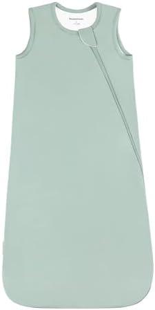 Rayon Made from Bamboo Sleep Sack 6-12 Months 2.5 Tog Winter Warm Ultra Soft Baby Wearable Blanket Toddler Sleep Sack for Babies Unisex Girl Boy 2-Way Zipper Quilted Thick Baby Sleeping Bag (Sage)