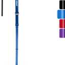 Rehand Quad Cane, Walking Cane with Ergonomic Handle Ever and Graceful 4-Pronged Base for Extra Stability, Adjustable Walking Sticks for Right or Left Handed Men & Women and Seniors (Blue)