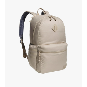adidas 3-Stripe Classic Backpack for Men and Women, Bag with Laptop Sleeve, Clay Brown/Onix Grey/5.0, One Size