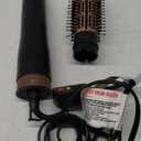 Round Hair Blow Dryer Brush - 1.6 Inch Round Ceramic Barrel Hair Dryer Brush for Short/Middle Hair, One Step Hair Drying, Volumizing, Straightening and Styling, Negative Ionic Curls Hot Air Brush