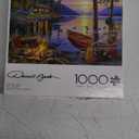 Buffalo Games - Darrell Bush - Canoe Lake - 1000 Piece Jigsaw Puzzle For Adults - Challenging Puzzle Perfect for Game Nights - Finished Size Is 26.75 x 19.75