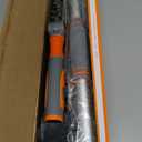 Eazer Squeegee Window Cleaner Tool, 2 in 1 Rotatable Window Cleaning Squeegee Kit with Extension Pole, 62'' Window Washing Kit, Bendable Head for Car Glass - 2 Scraper