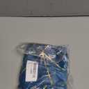 YONGLIU Pack of 1 Soft Velvet Lumbar Throw Pillow Covers Velvet Decorative Gold Foil Geometric Pattern Cute Cushion Case for Modern Homes Couch Sofa Bedroom Living Room (Aqua Blue and Gold, 12“X20”)