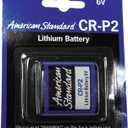 American Standard A923654-0070A Selectronic Battery 6 VCR-P2, Black