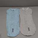 SwaddleMe by Ingenuity Compression Baby Swaddle Pod, Two-Way Zipper for Easy Diaper Changes, Improves Sleep & Calms Startle Reflex, 0-2 Months, 1.0 TOG, 2-Pack - Dino Jam