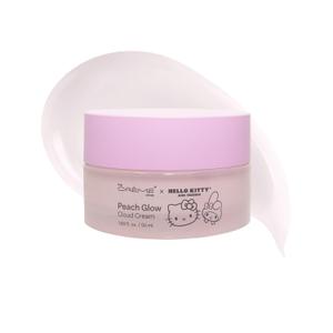 The Crème Shop Hello Kitty Peach Cloud Cream, Hydrating Face Moisturizer
