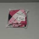 KOOLTAIL Valentine Dog Sweater Pet Knitted Clothes - Classic Pink Plaid Pull Over Turtleneck Dog Sweaters with Leash Hole Warm Dogs Winter Clothing for Small Medium Dogs Cats Puppy, ML