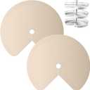 Lazy Susan Turntable Organizer - 28 Inch Rotating Tray for Kitchen Cabinet, Dining Table, Countertop (BEIGE32)