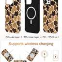 Jusy Magnetic Camo Phone Case for iPhone 17 Pro Max,Brown | Compatible with MagSafe, Duck Camo Design, TPU and PC Protective Shockproof Cover