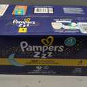 Pampers ZZZ Overnight Diapers, Size 4 (22-37 lbs), 104 Count, Nighttime Protection Disposable Baby Diaper, Night Time Leak and Skin Protection