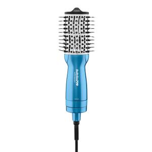 BaBylissPRO® Nano Titanium™ COMPACT TOOLS deliver full power in a compact size - deep waver, hair dryer, hot air brush, paddle brush, wand (Blue)