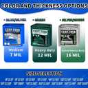 Tarp 20x20 Feet, 7 Mil Thick (Blue/Silver)