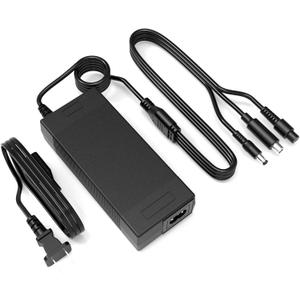 42V 2A 3Plugs Hover-1 Electric Scooter Charger.Replacement Charger for 36V Lithium e-Bike Scooter Battery,Maxshot V1,SPRO,MAX,Jetson,Volpam