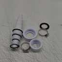 Sealproof Pool Hose Adapter, 30 Configurations, Compatible with Most Pumps, Skimmers, and Filters, White (1 Pack)