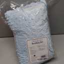 American Baby Company Heavenly Soft Minky Dot 3-Piece Mini/Portable Crib Bedding Set, White, for Boys and Girls 