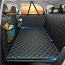 URPOWER Back Seat Extender for Dogs, Large Hard Bottom Dog Car Seat Cover