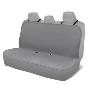 Motor Trend AquaShield Neoprene Waterproof Seat Covers for Trucks - Black 60/ 40 Split Bench Rear Seat Cover - Carseat Cover Automotive Back Seat Protector - Car Accessories for Kids & Dogs