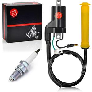 MOTO1988 Ignition Coil & Spark Plug For Honda 400EX TRX400EX 1999-2006