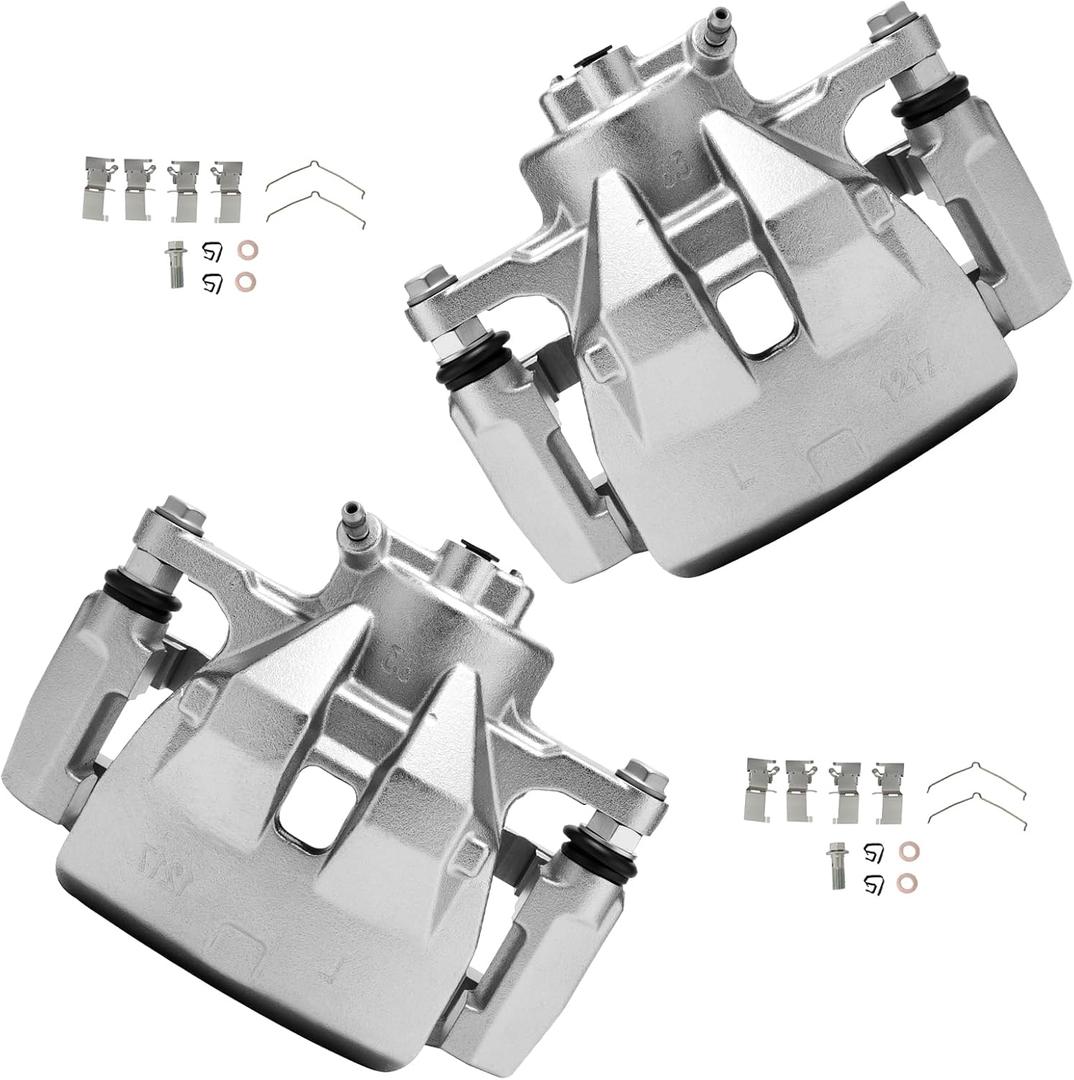 cciyu 19B3128 19B3129 Front Left & Right Brake Calipers With Bracket For Lexus For ES350 2007-2012 2016-2018,For Toyota For Avalon 2008-2018,For Toyota For Camry 2007-2017
