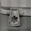 Bemis 7300SLEC Slow Close Toilet Seat, Easy Clean Hinges and Durable Plastic Seat, Made in USA, Elongated, White