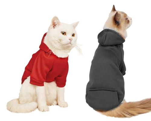 Pet Dog Cat Sweater for Cats Hoodies Small Dog Blank Hoodie Small Dogs Sweatshirt Pet Sweatshirts for Small Medium Large Dogs, XL