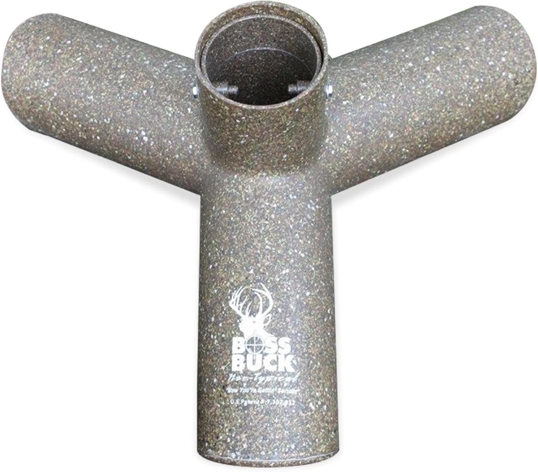Boss Buck Hunting Game & Deer Feeder with 3 10-Inch Feed Ports and 4-Inch I.D. Openings