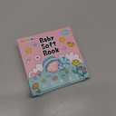 OKOOKO Soft Baby Books 6PCS Soft Cloth Books Bath Books Crinkle Washable Non-Toxic Early Education Preschool Learning Toy for Newborns Babies Infants Toddlers Kids