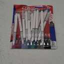 Sharpie S-Gel Pens, Fashion Barrel Gel Pens, Pearl White Body, Medium (0.7mm) Point, Bold Ink Colors, 12 Count
