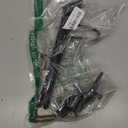 Mokuo Dirt Bike Stand,Motorcycle Kickstand, Scooter Mopeds Side Stand Come with Mounting Bracket in Iron Material Compatible with Most Scooter Mopeds Mini Bike,Height of 17.2cm Above Ground