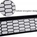 FASTCHE Front Grill Mesh Grille Grid Inserts compatible with Tesla Model 3 Air Inlet Vent Grille Cover Replacement for Tesla Model 3 Accessories 2017 2018 2019 2020 2021 2022 2023