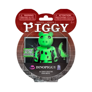 PIGGY Action Figure - Dinopiggy Articulated Buildable Action Figure Toy, Series 1 Collectible