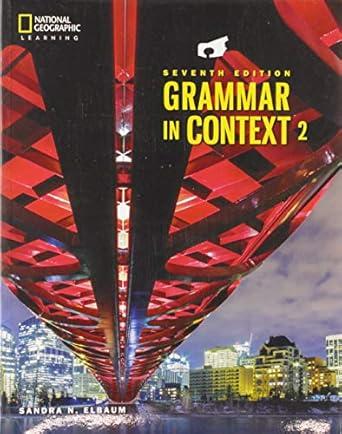 Grammar in Context 2: Student's Book (Grammar in Context, Seventh Edition)