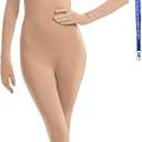 Full Bodysuit Include Zipper Helper Women's Costume Without Hood Spandex Zentai Unitard Body Suit (XX-Large, Nude)