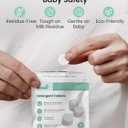 GROWNSY Detergent Washing Tablets 130 PCS for Momcozy, Baby Brezza Bottle Washer, Compatible with All Brands Baby Bottle Washers