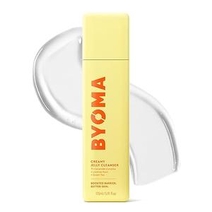 BYOMA Creamy Jelly Cleanser  Hydrating Facial Cleanser for Skin Barrier Repair TriCeramide Face Wash for Sensitive Skin & All Skin Types  Gently Removes Makeup & Excess Oil  5.91 fl oz