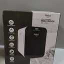 Cooluli 20 Liter Mini Fridge with Temperature Control - Black