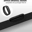 2 x Soft Silicone Sport Band for Fitbit Air, Adjustable Strap Replacement