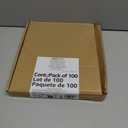 Amazon Basics Sheet Protectors for 3 Ring Binder, Heavyweight, Acid-Free, Clear Plastic Sleeves, Letter Size, 8.5 x 11 Inch, 100-Pack