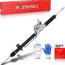 PHOBOOS Hydraulic Power Steering Rack and Pinion Assembly Compatible with Toyota Tacoma 2005-2014 2.7L Base, Tacoma X-Runner 2005-2013 4.0L, RWD ONLY, New Unit, Ref. 26-2647,Rack Length: 53 inch