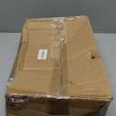 OPNICE Desk Organizer and Accessories, 2-Tier Computer Monitor Stand Riser with Drawer and 2 Pen Holders, Laptop Stand, Office Desk Accessories for Office Supplies, Black 2-Pack