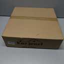 Karjearl Boho Rattan Ceiling Light Fixtures, 15.7 Inch 3-Light Raffia Drum Semi Flush Mount Lights Hand Woven Coastal Ceiling Lighting for Bedroom Hallway Kitchen