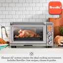 Breville BOV845BSS Smart Oven Pro Countertop Oven, Brushed Stainless Steel, One Size