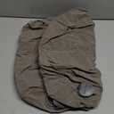 Inflatable Travel Foot Rest Pillow, Kids Airplane Bed, Adjustable Height Leg Pillow for Air Travel, Make a Flat Bed for Kids and Toddlers, Great for Airplane, Train, carGrey, 1 Pack