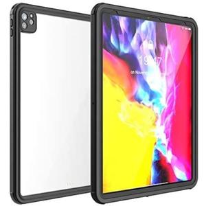 for New iPad Pro 12.9 2020 Waterproof Case,with Built-in Screen Protector Dustproof Submersible Full-Body Cover for 2020 iPad Pro 12.9 Inch 4th Generation