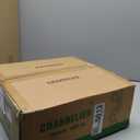 6 Lights High Ceiling Staircase Chandelier, Chrome Ring Crystal Chandelier Foyer Lighting Fixture, Dimmable LED Modern Long Hanging Light with Remote for Living Room, 99W