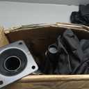 SUPERJARE 13FT Outdoor Patio Umbrella with Base Included, Double Sided Pool Umbrellas with Fade Resistant Canopy, Large Table Umbrella for Deck, Market, Backyard - Beige, 3509ZT