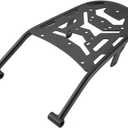 ainig Compatible with CRF300L 2021-2024 Rear Rack Luggage Storage Rack Rear Tail Cargo Enduro Luggage Alloy Steel Motorcycle Access (Black)