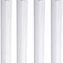 Bluex Bulbs 4 Pack Bug Zapper Replacement Lamp Bulb Light Tube 10W for 20W Electronic Bug Zapper T8 Fluorescent Light Tube Replacement Bulb for Bug Zapper