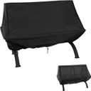 Fire Pit Cover Rectangular 36 Inch 600D,Cover for Rectangular Fire Pit with Grill ,Outdoor Waterproof Firepit Cover - 36 X 27 X 24 Inch